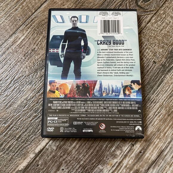 Star Trek Into Darkness DVD - Picture 3 of 7